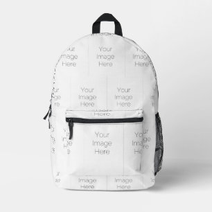 Erstellen Sie Ihr eigenes Foto Benutzerdefiniert Bedruckter Rucksack