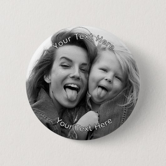 Erstellen Sie Ihr eigenes Foto - Benutzerdefiniert Button (Vorderseite)