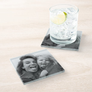 Erstellen Sie Ihr eigenes Foto - Benutzerdefiniert Glasuntersetzer