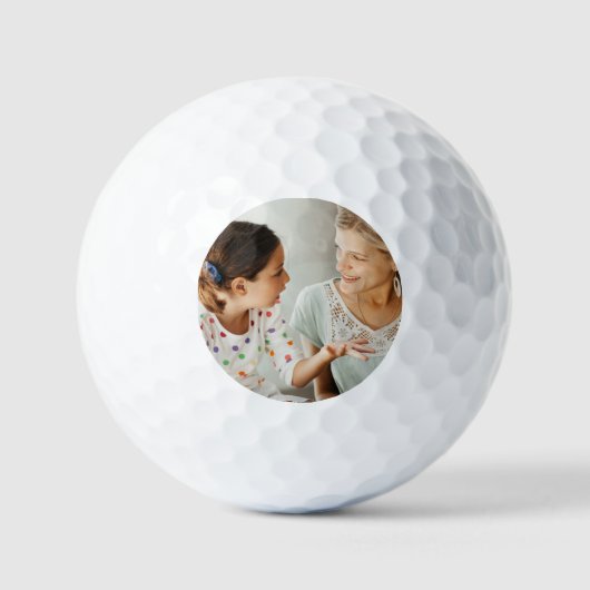 Erstellen Sie Ihr eigenes Foto - Benutzerdefiniert Golfball (Vorderseite)