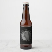 Erstellen Sie Ihr eigenes Foto Bierflasche Hochzei Bierflaschenetikett (Vorderseite)