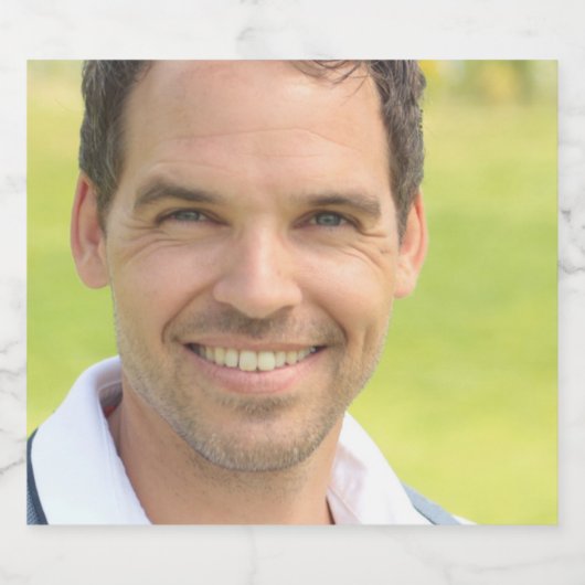 Erstellen Sie Ihr eigenes Foto Bierflaschenetikett (Einzelnes Label)