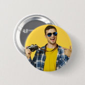 Erstellen Sie Ihr eigenes Foto-Bild Button (Vorne & Hinten)