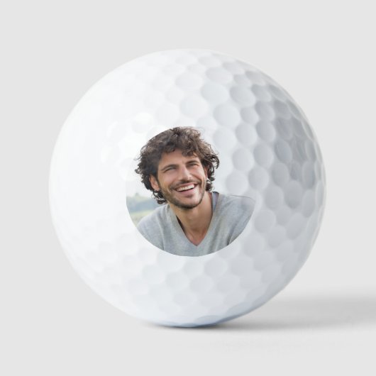Erstellen Sie Ihr eigenes Foto-Bild Golfball (Vorderseite)