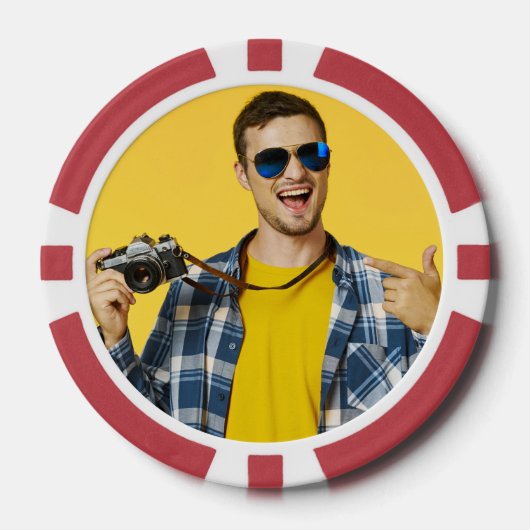 Erstellen Sie Ihr eigenes Foto-Bild Pokerchips (Vorderseite)