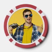 Erstellen Sie Ihr eigenes Foto-Bild Pokerchips (Rückseite)
