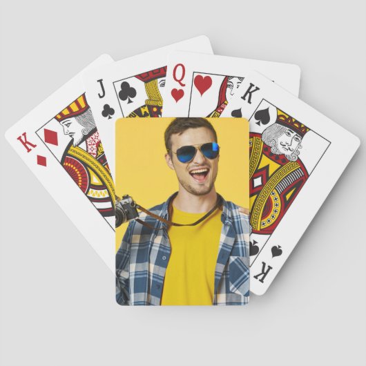 Erstellen Sie Ihr eigenes Foto-Bild Spielkarten (Rückseite)