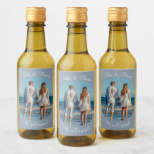 Erstellen Sie Ihr eigenes Foto Blue Verlobung Name