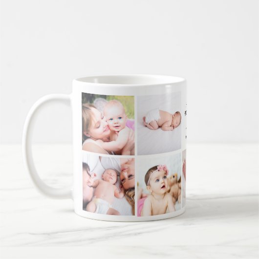 Erstellen Sie Ihr eigenes Foto Collage 1. Mutterta Kaffeetasse (Links)