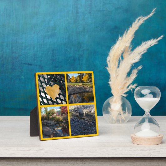 Erstellen Sie Ihr eigenes Foto Collage Gold Fotoplatte (InSitu)