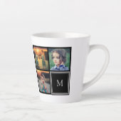 Erstellen Sie Ihr eigenes Foto-Collage-Monogramm Milchtasse (Rechts)