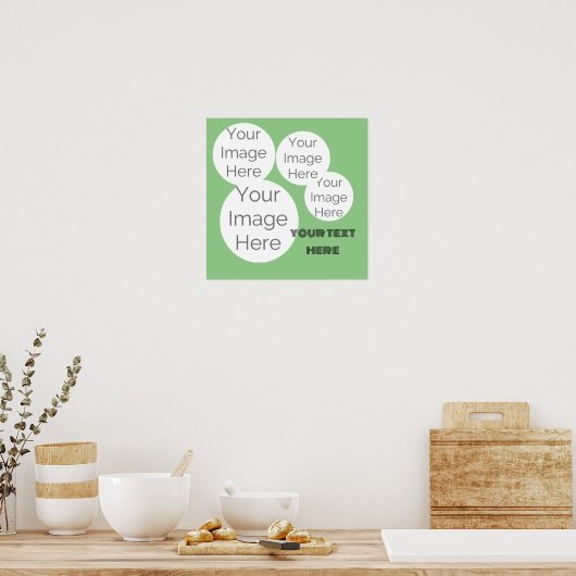 Erstellen Sie Ihr eigenes Foto Collage Poster (Küche)
