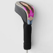Erstellen Sie Ihr eigenes Foto Custom Golf Headcover (angewinkelt)
