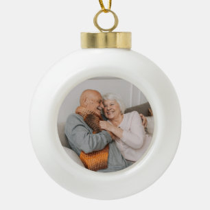 Erstellen Sie Ihr eigenes Foto Custom Pic Keramik Kugel-Ornament
