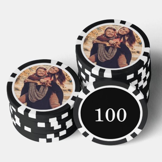 Erstellen Sie Ihr eigenes Foto Custom Pic Pokerchips (Stapel)