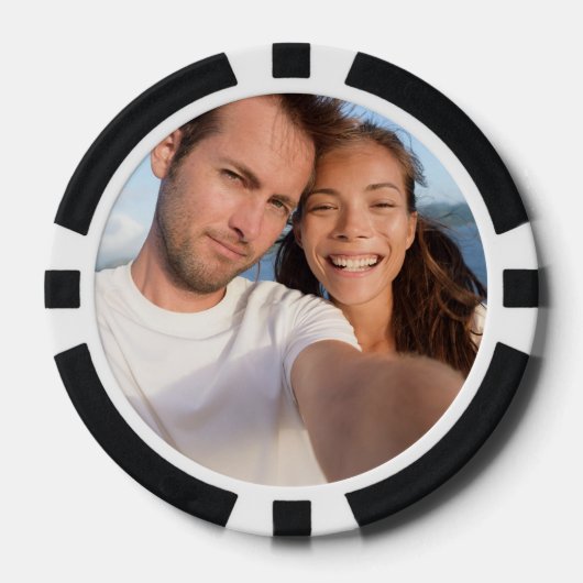 Erstellen Sie Ihr eigenes Foto Custom Pic Pokerchips (Vorderseite)
