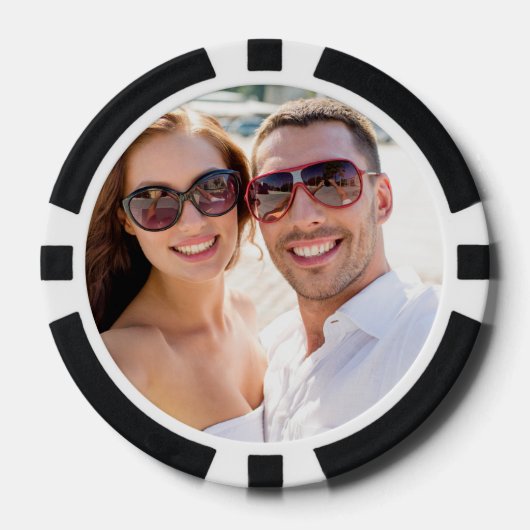 Erstellen Sie Ihr eigenes Foto Custom Pic Pokerchips (Vorderseite)
