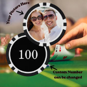 Erstellen Sie Ihr eigenes Foto Custom Pic Pokerchips
