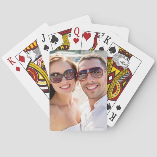 Erstellen Sie Ihr eigenes Foto Custom Pic Spielkarten (Rückseite)