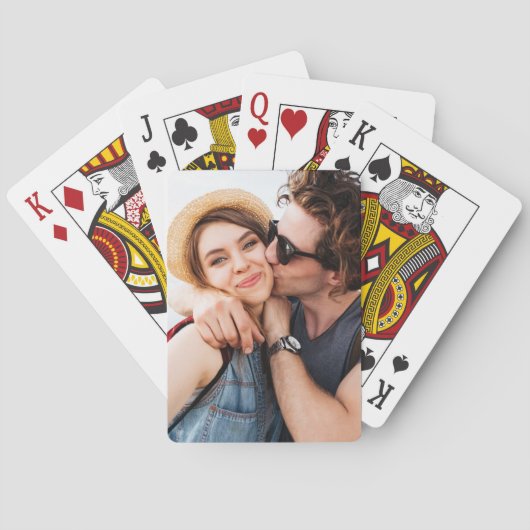 Erstellen Sie Ihr eigenes Foto Custom Pic Spielkarten (Rückseite)
