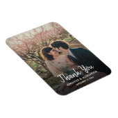 Erstellen Sie Ihr eigenes Foto Dankeschön für Hoch Magnet (Rechte Seite)