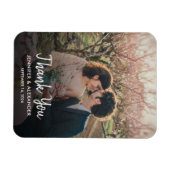 Erstellen Sie Ihr eigenes Foto Dankeschön für Hoch Magnet (Horizontal)