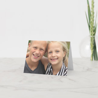 Erstellen Sie Ihr eigenes Foto Dankeskarte