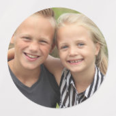 Erstellen Sie Ihr eigenes Foto Etiketten (Design 2)