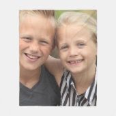 Erstellen Sie Ihr eigenes Foto Fleecedecke (Vorderseite)