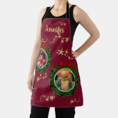 Erstellen Sie Ihr eigenes Foto Frohe Weihnachten m Schürze (InSitu)