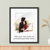 Erstellen Sie Ihr eigenes Foto für benutzerdefinie Poster