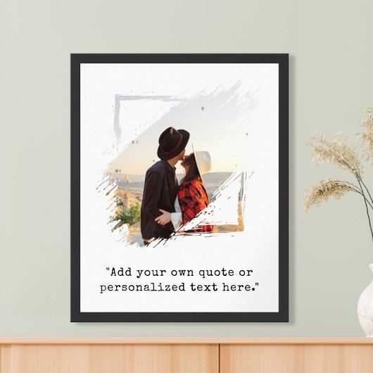 Erstellen Sie Ihr eigenes Foto für benutzerdefinie Poster