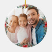 Erstellen Sie Ihr eigenes Foto für das Einheitsgep Keramik Ornament (Hinten)