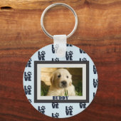 Erstellen Sie Ihr eigenes Foto für den Hauskatzen Schlüsselanhänger (Rückseite)