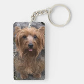 Erstellen Sie Ihr eigenes Foto für den Haustier Schlüsselanhänger (Rückseite)