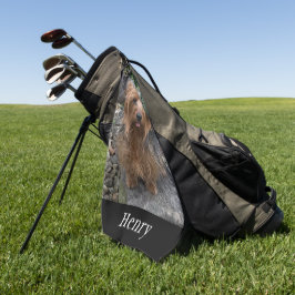 Erstellen Sie Ihr eigenes Foto für den Haustierspo Golfhandtuch