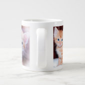 Erstellen Sie Ihr eigenes Foto für drei Haustiere Jumbo-Tasse (Rückseite)