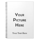 Erstellen Sie Ihr eigenes Foto für eine benutzerde Notizblock (Vorderseite)