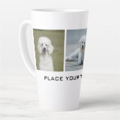 Erstellen Sie Ihr eigenes Foto für Familienhunde Milchtasse (Linke Ecke)