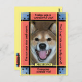 Erstellen Sie Ihr eigenes Foto für Haustiere Katze Postkarte (Vorne/Hinten)