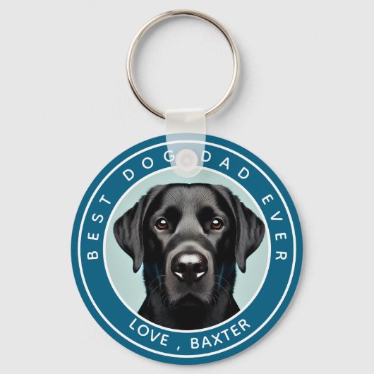 Erstellen Sie Ihr eigenes Foto für Haustiere Perso Schlüsselanhänger (Rückseite)