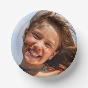 Erstellen Sie Ihr eigenes Foto für Ihre benutzerde Pappteller