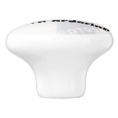 Erstellen Sie Ihr eigenes Foto für personalisierte Keramikknauf (Seitenansicht)