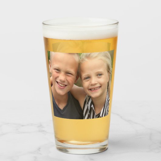 Erstellen Sie Ihr eigenes Foto Glas (Vorne (Gefüllt))