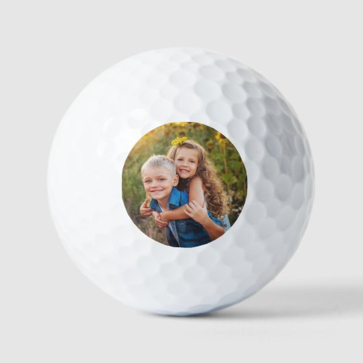 Erstellen Sie Ihr eigenes Foto Golfball (Vorderseite)