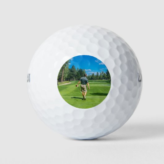 Erstellen Sie Ihr eigenes Foto Golfball (Vorderseite)