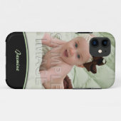 Erstellen Sie Ihr eigenes Foto Green Edge iPhone5 Case-Mate iPhone Hülle (Rückseite (Horizontal))