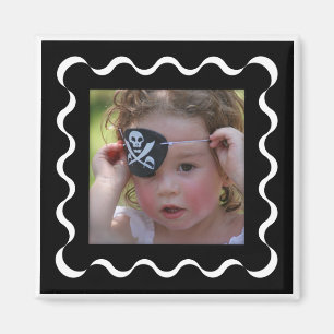 Erstellen Sie Ihr eigenes Foto Hochladen von Flach Magnet