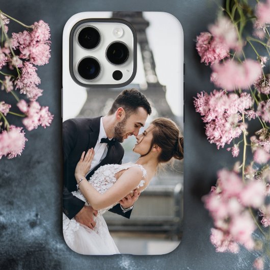 Erstellen Sie Ihr eigenes Foto Hochzeit romantisch Case-Mate iPhone Hülle