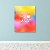 Erstellen Sie Ihr eigenes Foto-Image für den verti Leinwanddruck (Insitu (Holzboden))